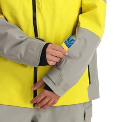 Shell | Backcountry*Spyder Mens Taos - Acid Yellow ACIDYELLOW
