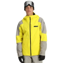 Shell | Backcountry*Spyder Mens Taos - Acid Yellow ACIDYELLOW