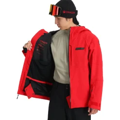 Shell | Backcountry*Spyder Mens Taos - Red SPYDERRED