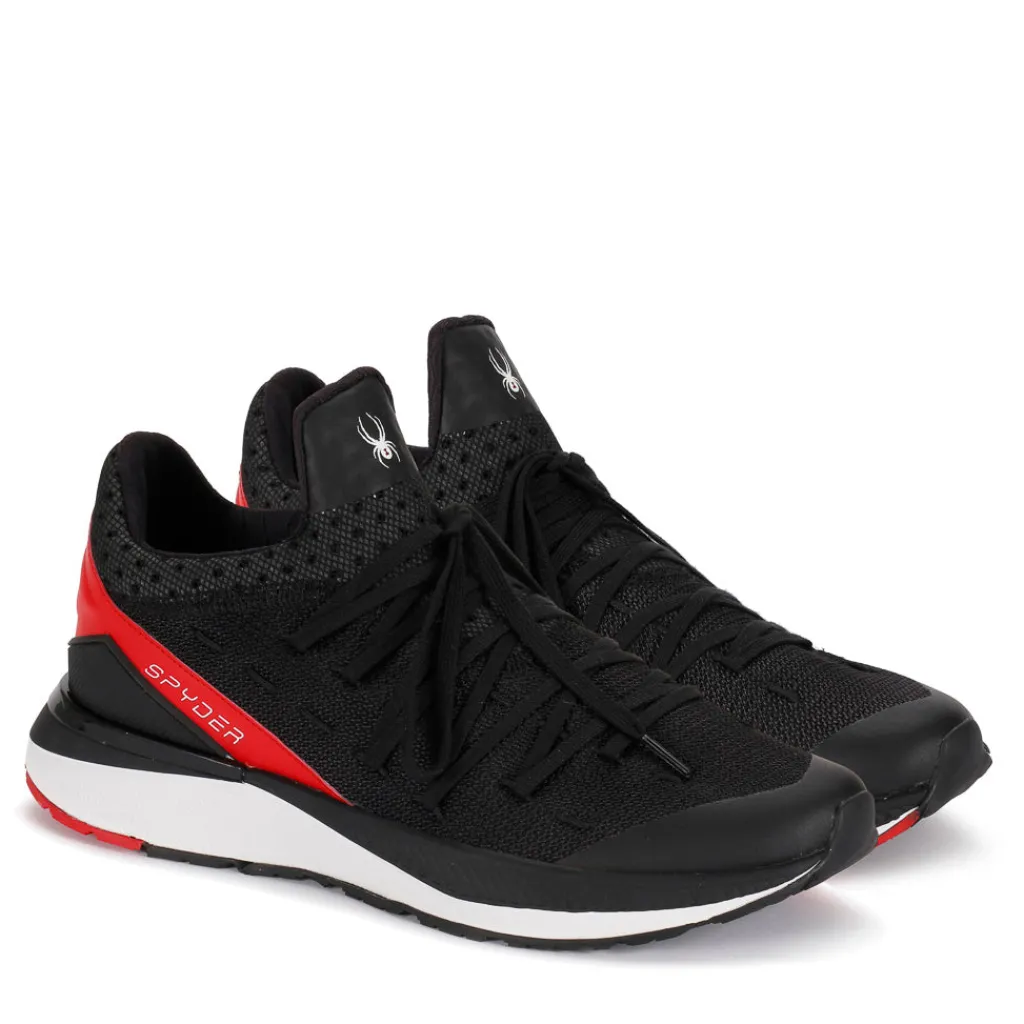 Sneakers*Spyder Mens Tempo - Black/ Fiery Red BLACK/FIERYRED