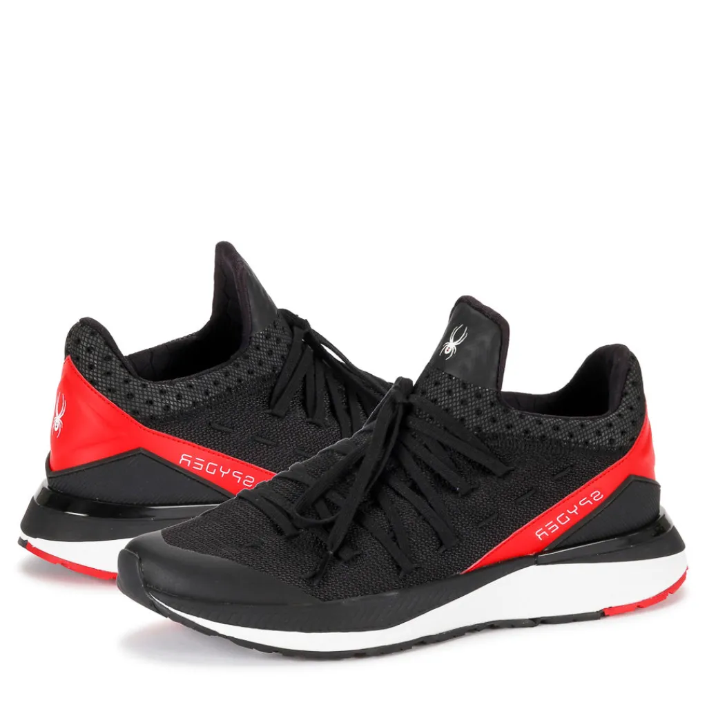 Sneakers*Spyder Mens Tempo - Black/ Fiery Red BLACK/FIERYRED