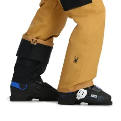 Bibs | Insulated*Spyder Mens Terrain Bib - CARAMEL