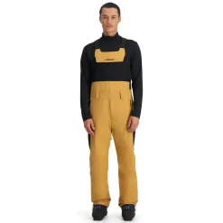 Bibs | Insulated*Spyder Mens Terrain Bib - CARAMEL