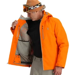Insulated*Spyder Mens Tripoint - Orange Shock ORANGESHOCK