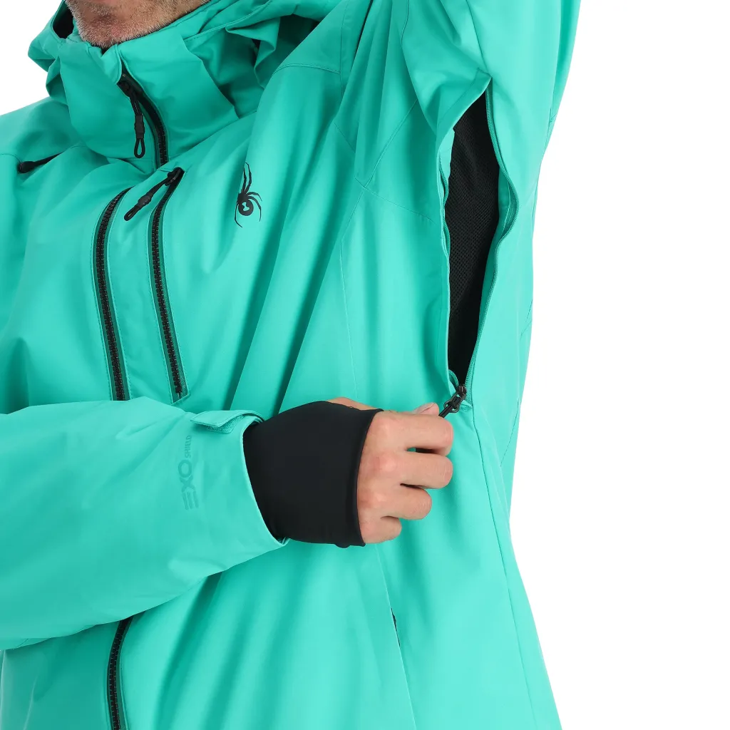 Insulated*Spyder Mens Tripoint - Teal Green TEALGREEN
