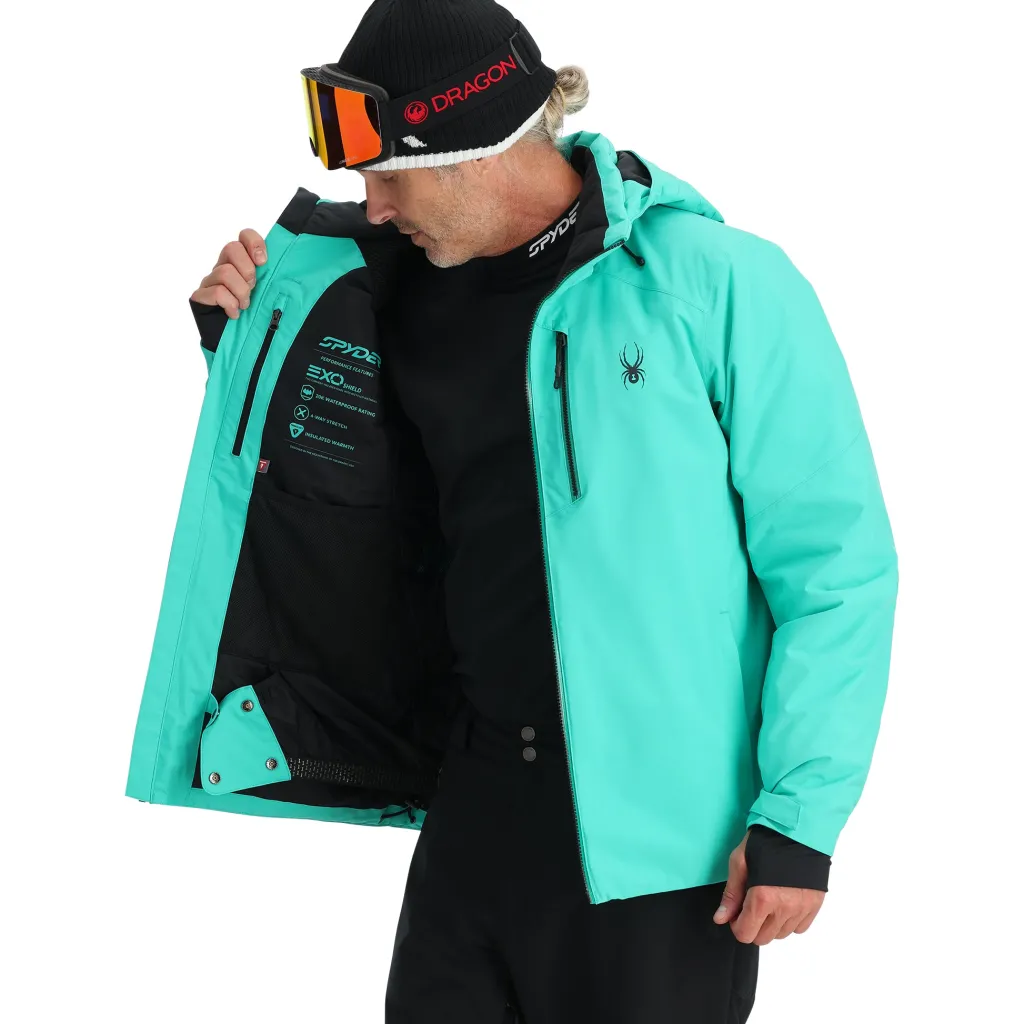 Insulated*Spyder Mens Tripoint - Teal Green TEALGREEN