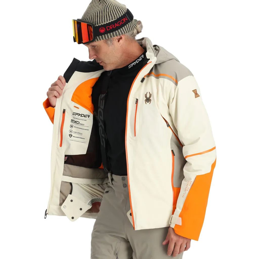 Insulated*Spyder Mens Vanqysh - Vanilla Latte VANILLALATTE