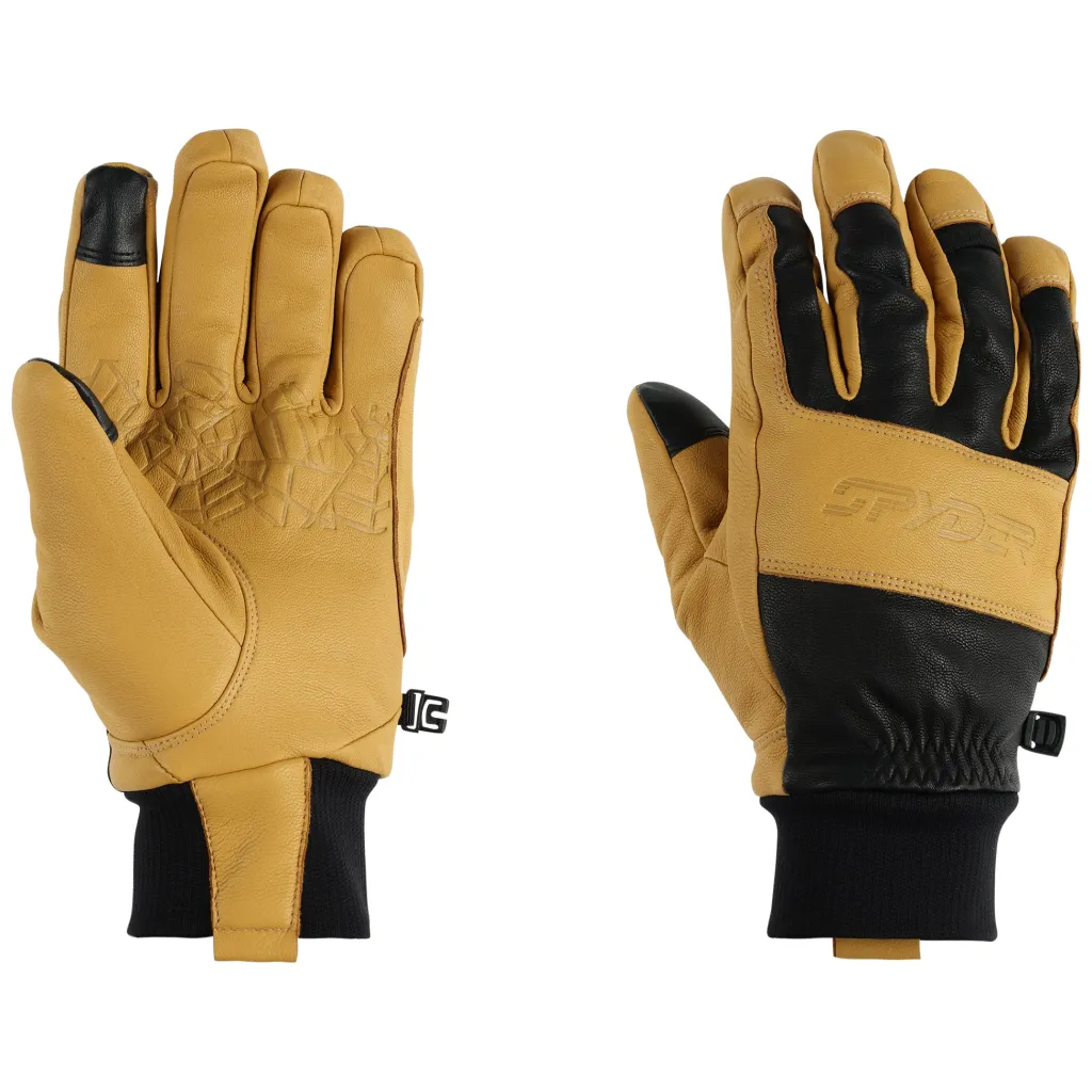 Gloves | Freeski*Spyder Mens Work - NATURAL