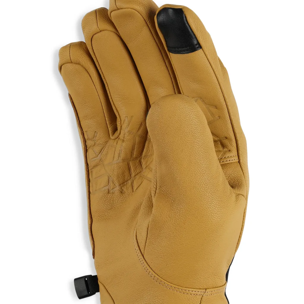 Gloves | Freeski*Spyder Mens Work - NATURAL