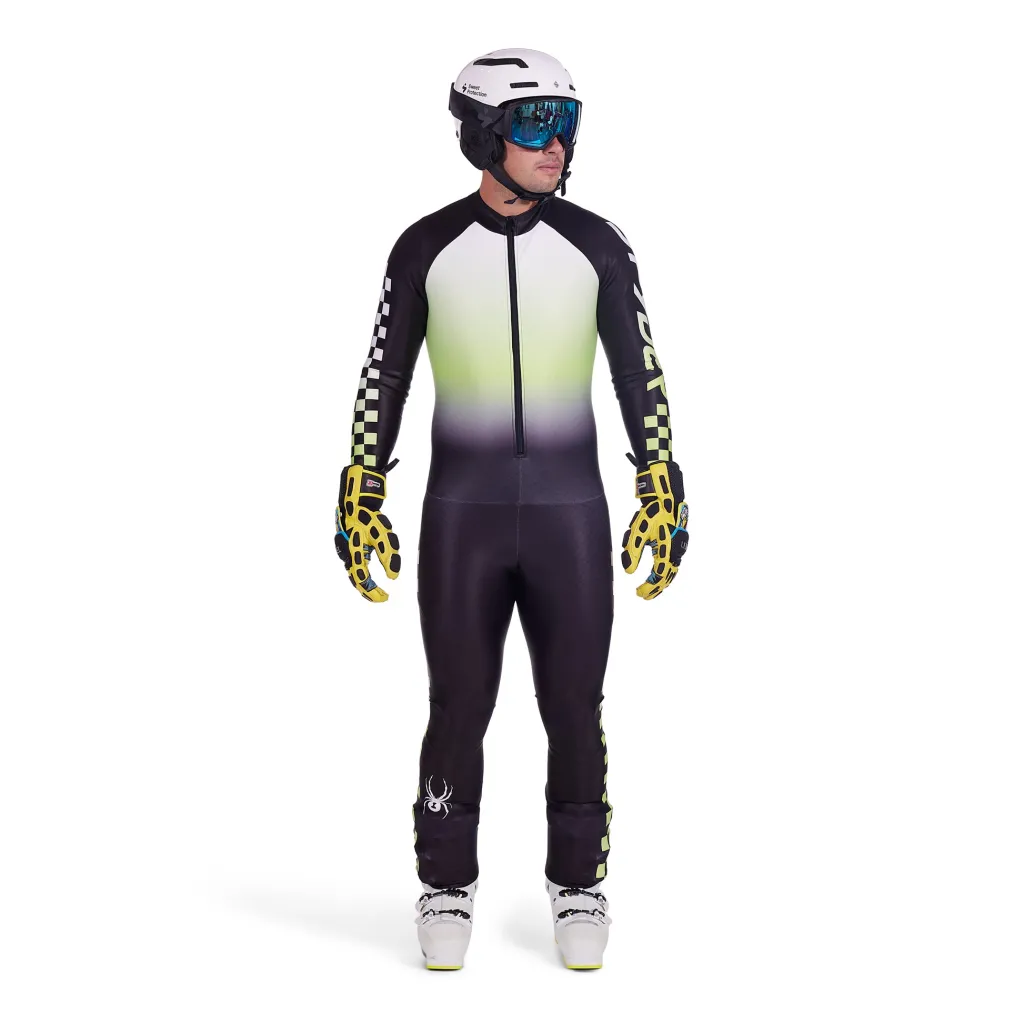 Race*Spyder Mens World Cup Dh - Lime Ice LIMEICE