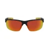 Eyewear | Eyewear*Spyder Semi-Rim Wrap Sunglasses - BLACK