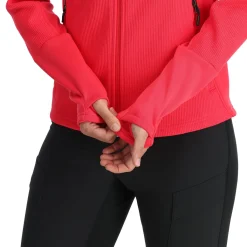 Midlayers*Spyder Womens Bandita Full Zip - Prism Pink PRISMPINK