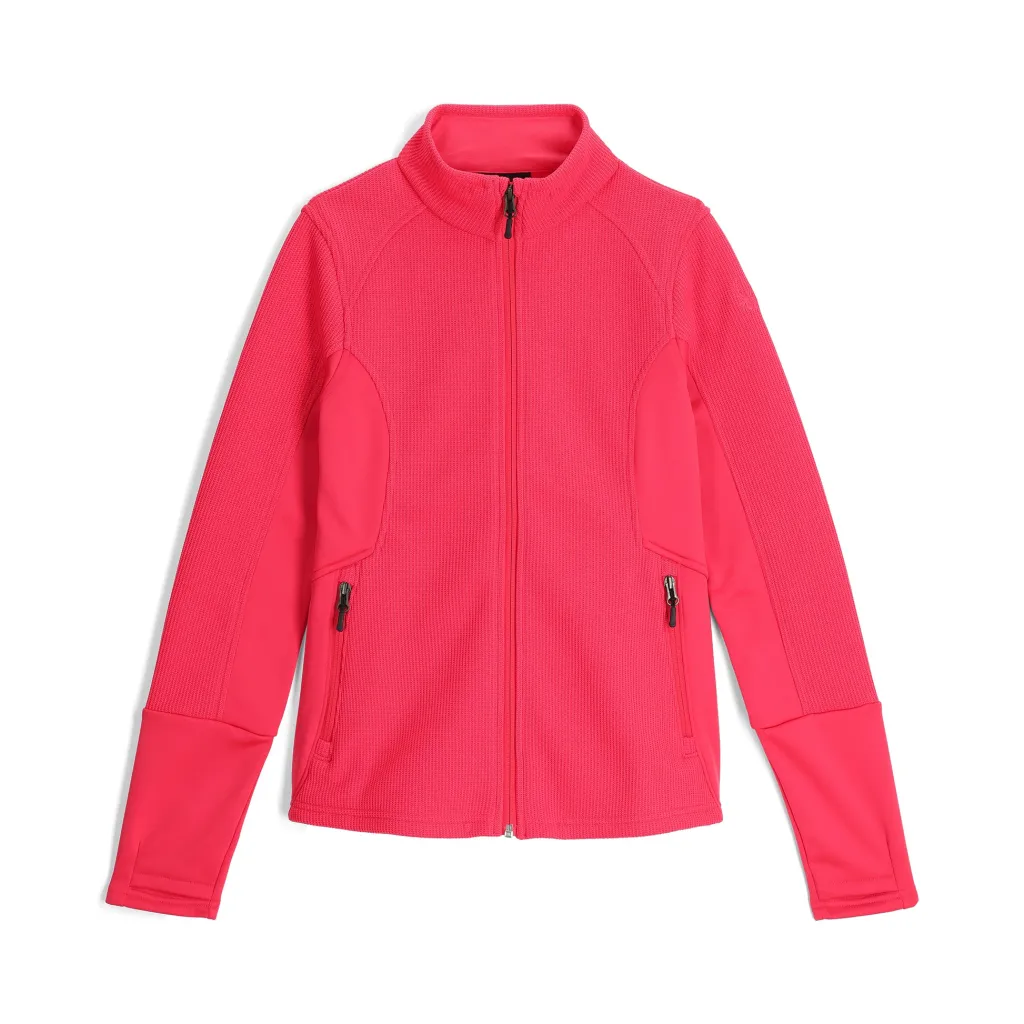 Midlayers*Spyder Womens Bandita Full Zip - Prism Pink PRISMPINK