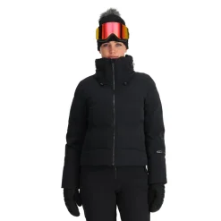Midlayers | Down*Spyder Womens Falline - BLACK