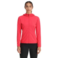 Midlayers | Fleece*Spyder Womens Gridweb Fleece Hoodie - Prism Pink PRISMPINK