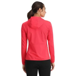 Midlayers | Fleece*Spyder Womens Gridweb Fleece Hoodie - Prism Pink PRISMPINK