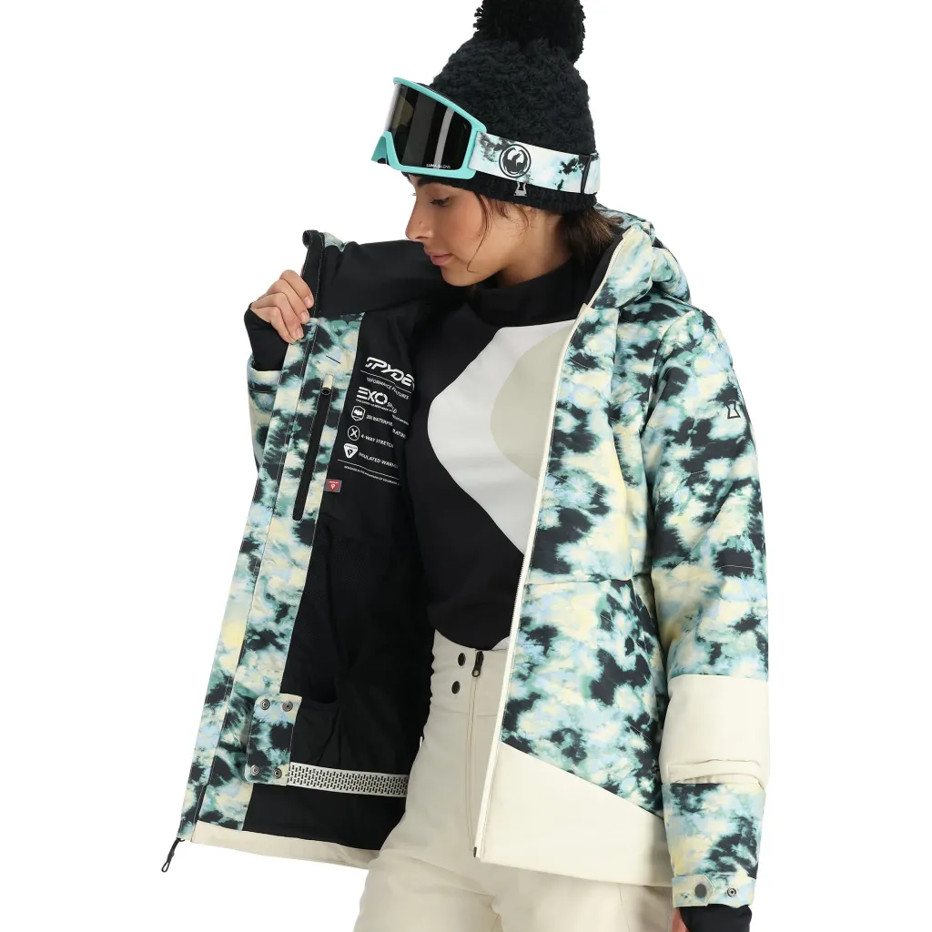Insulated*Spyder Womens Haven - Tie Dye Vanilla Latte TIEDYEVANILLALATTE