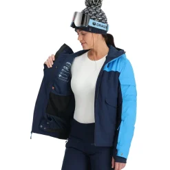Insulated*Spyder Womens Optimist - True Navy TRUENAVY