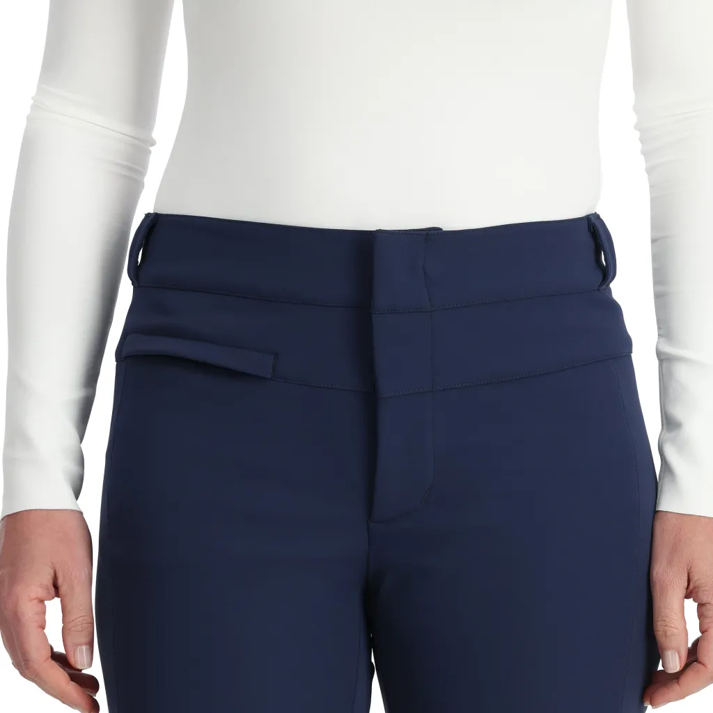 Softshell*Spyder Womens Orb Softshell Pants - True Navy TRUENAVY