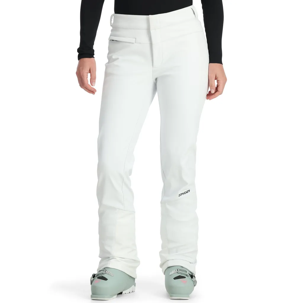 Softshell*Spyder Womens Orb Softshell Pants - WHITE