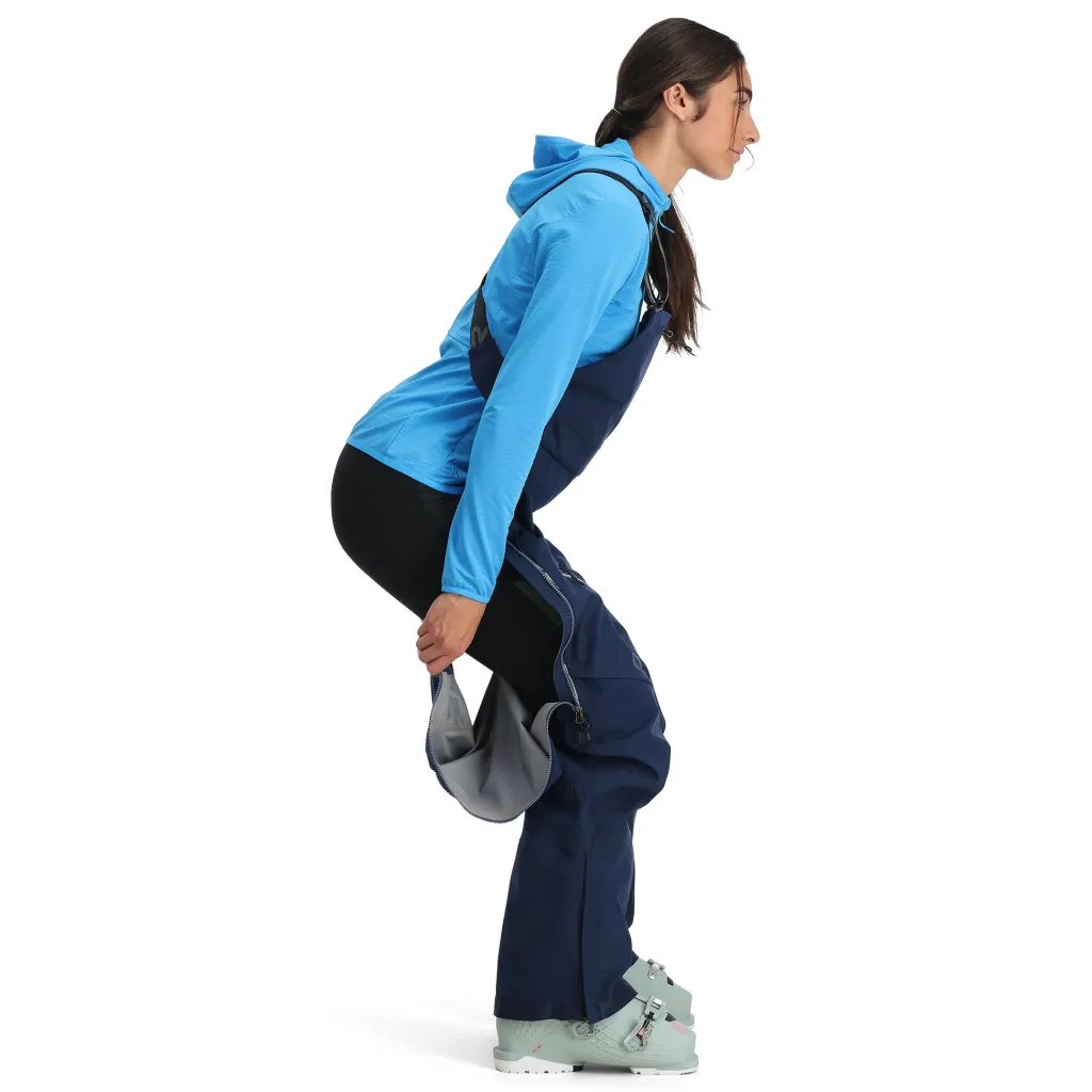 Backcountry | Freeski*Spyder Womens Solitaire Bib - True Navy TRUENAVY