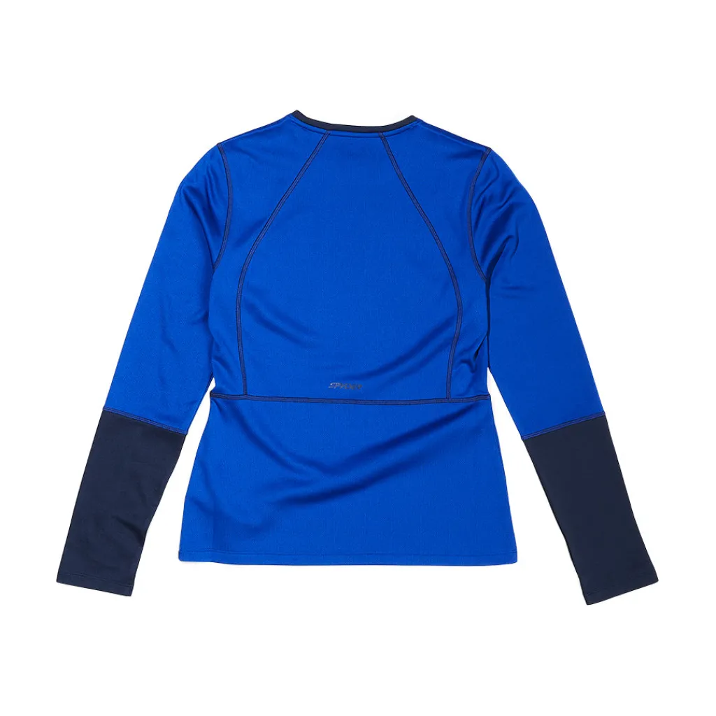 Baselayers | Midlayers*Spyder Womens Stretch Charger Crew - Electric Blue ELECTRICBLUE