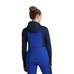 Baselayers | Midlayers*Spyder Womens Stretch Charger Hoodie - Electric Blue ELECTRICBLUE