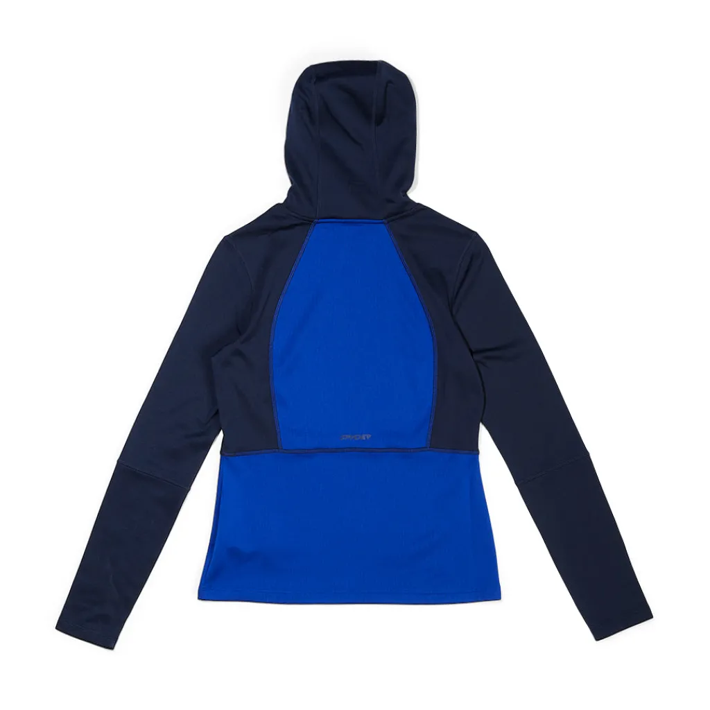 Baselayers | Midlayers*Spyder Womens Stretch Charger Hoodie - Electric Blue ELECTRICBLUE