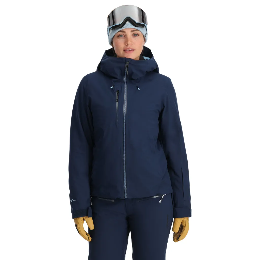 Insulated | Freeski*Spyder Womens Temerity - True Navy TRUENAVY