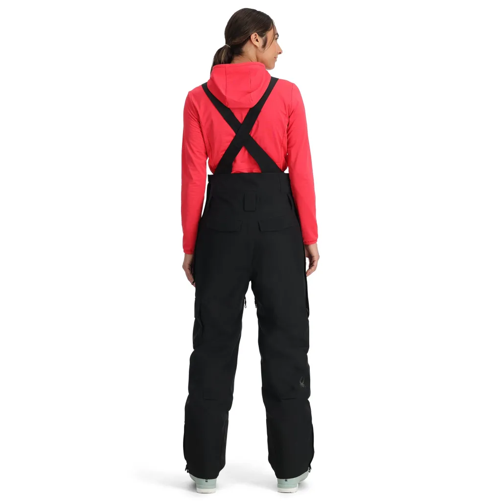 Bibs | Insulated*Spyder Womens Terrain Bib - BLACK