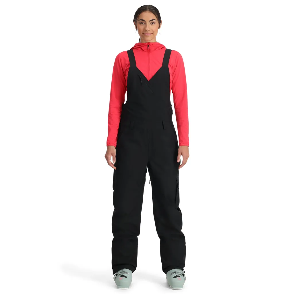 Bibs | Insulated*Spyder Womens Terrain Bib - BLACK