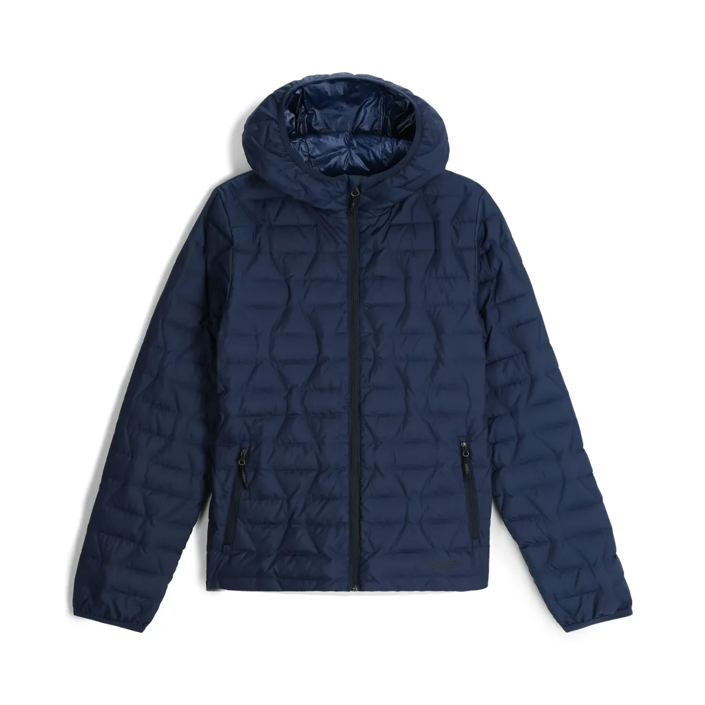 Midlayers | Down*Spyder Womens Zenith Hooded - True Navy TRUENAVY