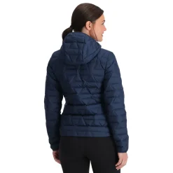Midlayers | Down*Spyder Womens Zenith Hooded - True Navy TRUENAVY